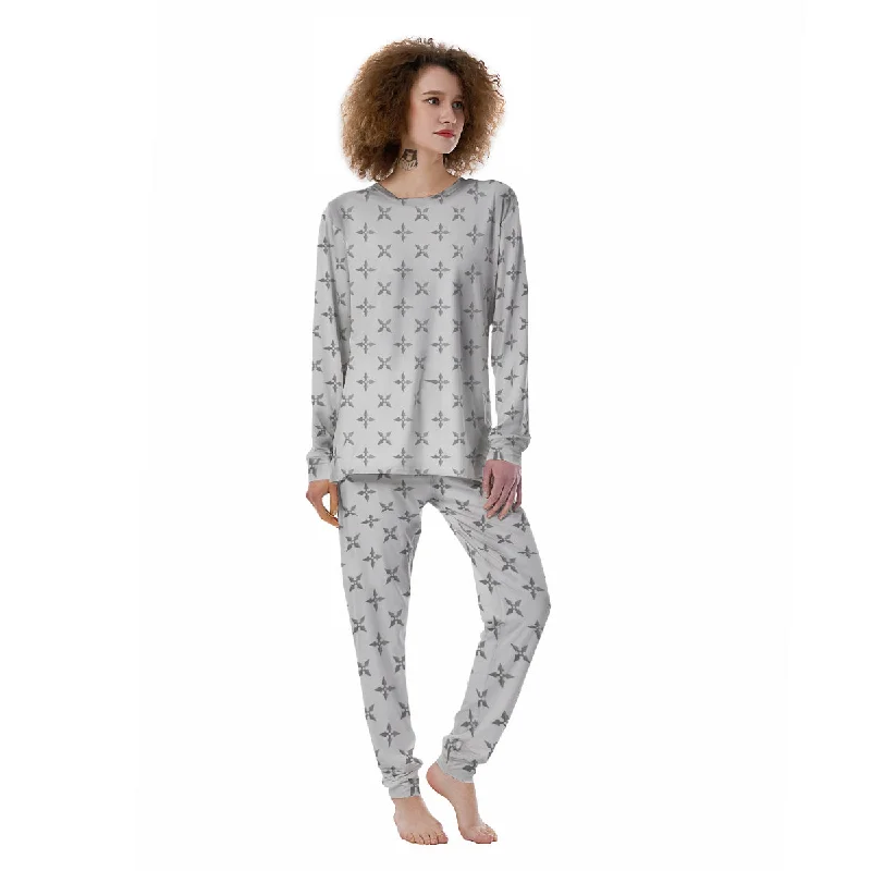 Weapon Ninja Print Pattern Women's Pajamas