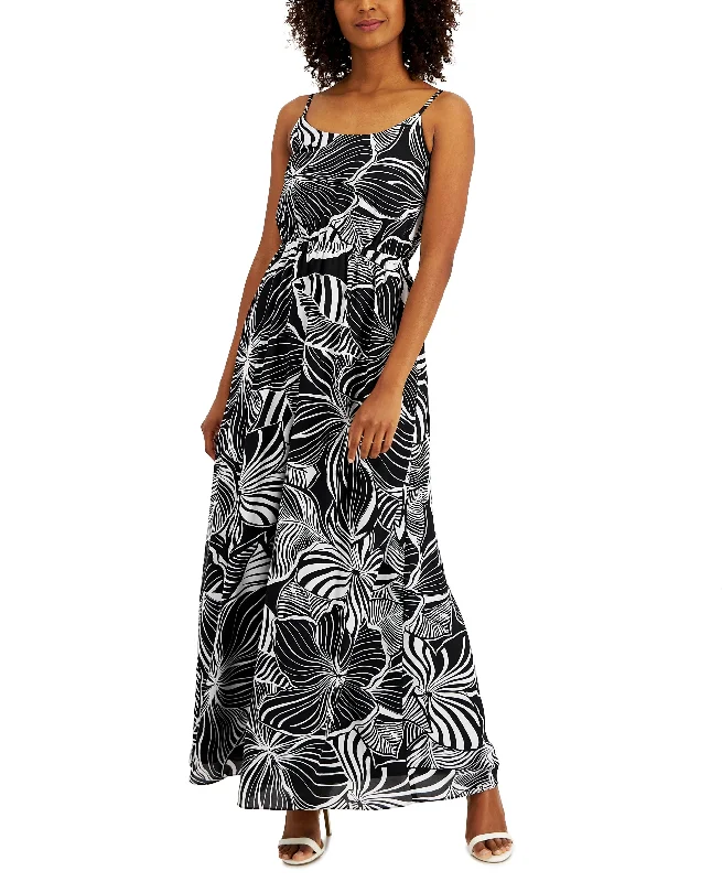 Anne Klein Petite Printed Maxi Dress