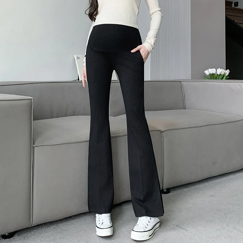 NiDELL: Women’s Vintage Slim Fit Trousers Belly Support For Autumn