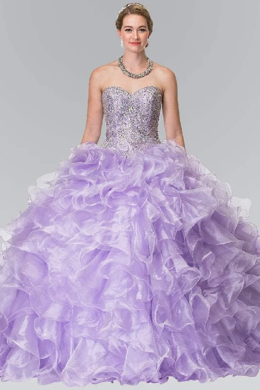 Elizabeth K - GL2209 Ruffled Sweetheart Ballgown