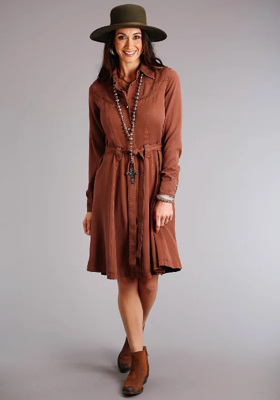 Women's Stetson Tabaco Tinsel Western Dress