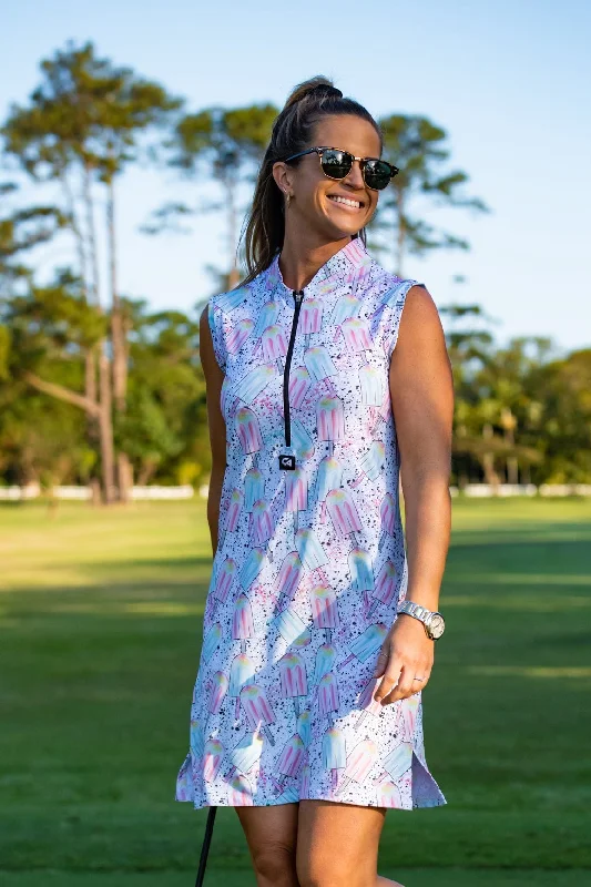 CA Funky Golf Dress | Splattered Ice-cream