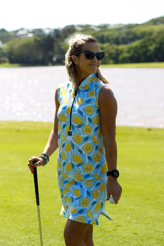 CA Funky Golf Dress | Lemon Zest