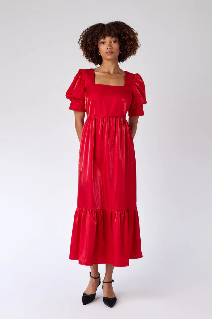 Laney Dress (Razzle Red)