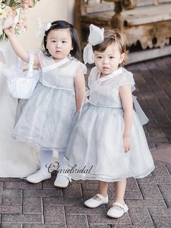 Cute Princess A-line Flower Girl Dresses, Little Girl A-line Flower Girl Dresses