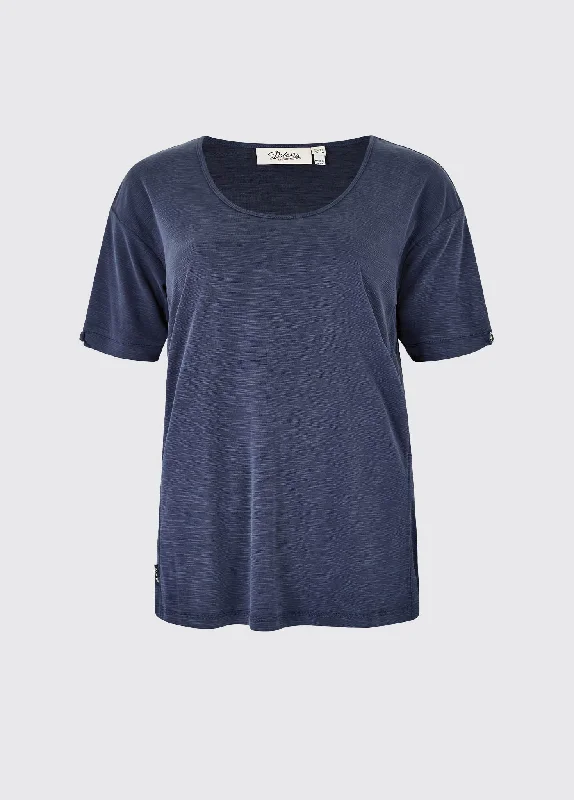 Cloyne Tencel Modal Top - Navy