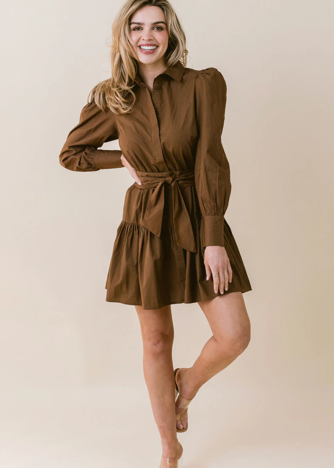 Austin Dress (Mocha)