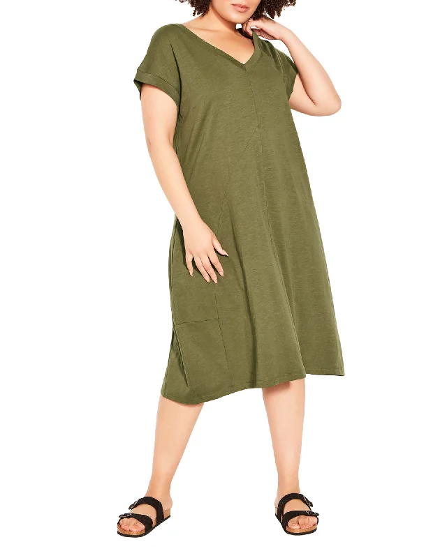 Lilly Dress | Olive Green