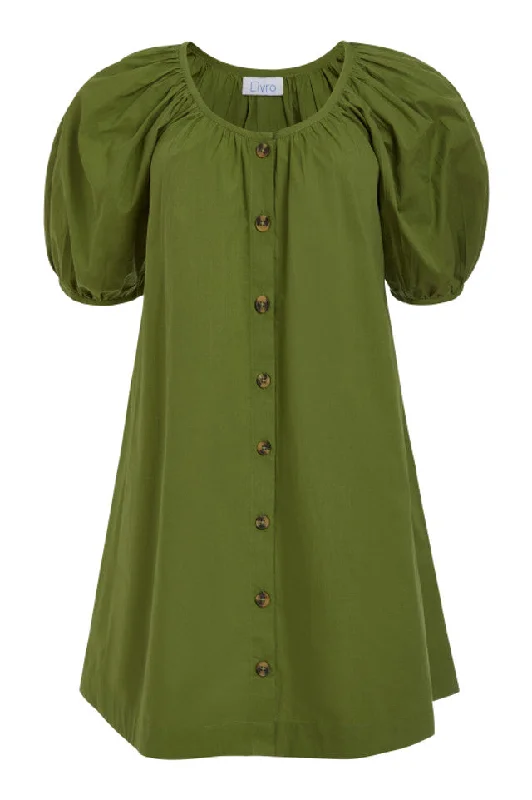 Day Dress (Autumn Green)