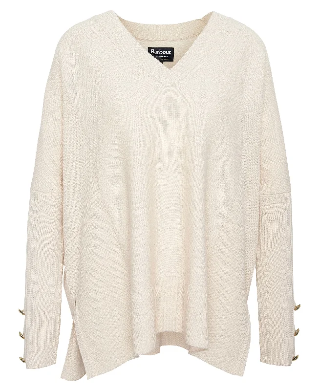 Rouse Knitted Jumper - Blanc