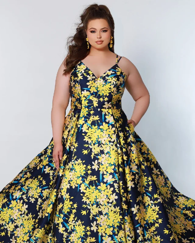 Wild Flower Formal Dress | Yellow Blossom