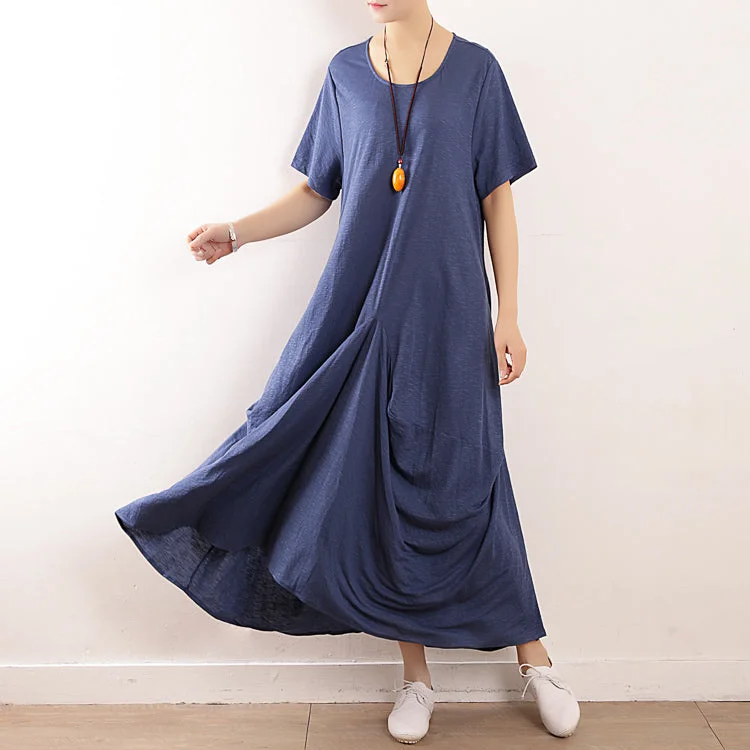 Women Loose Fitting Dresses Irregular Summer Dresses