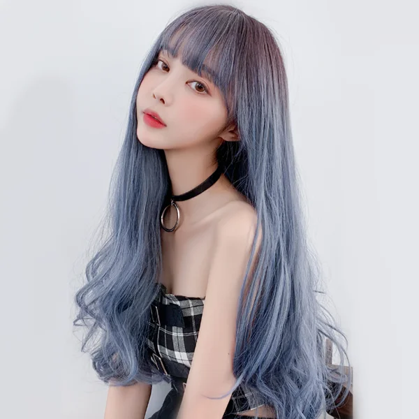 Cute gradient long wig yv42864