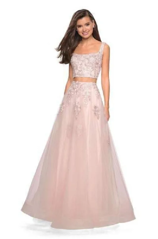 La Femme 27489 - Two Piece Tulle Dress