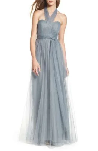 Jenny Yoo Annabelle Convertible tulle column dress