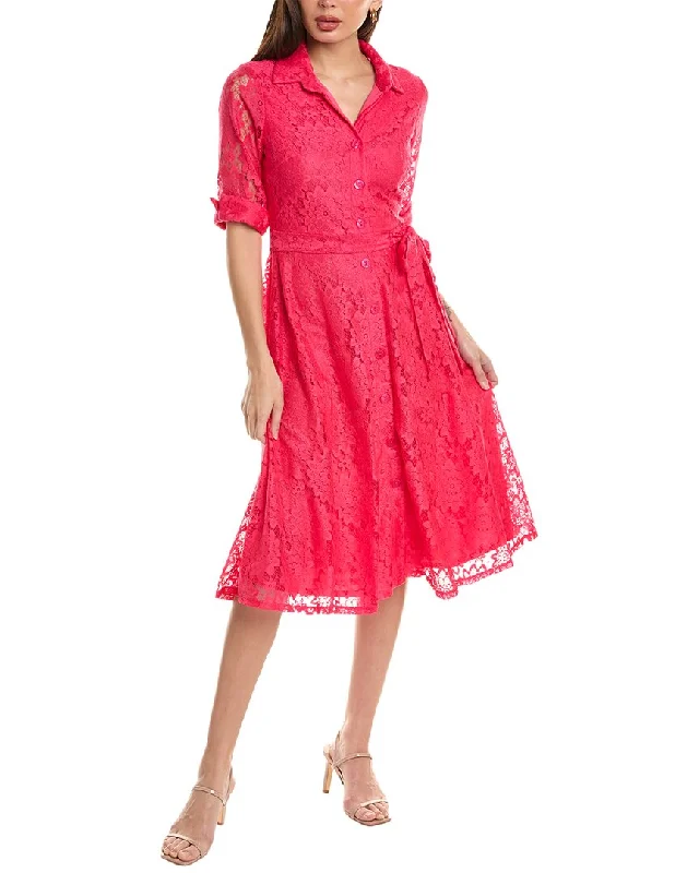 Maison Tara Lace Shirtdress